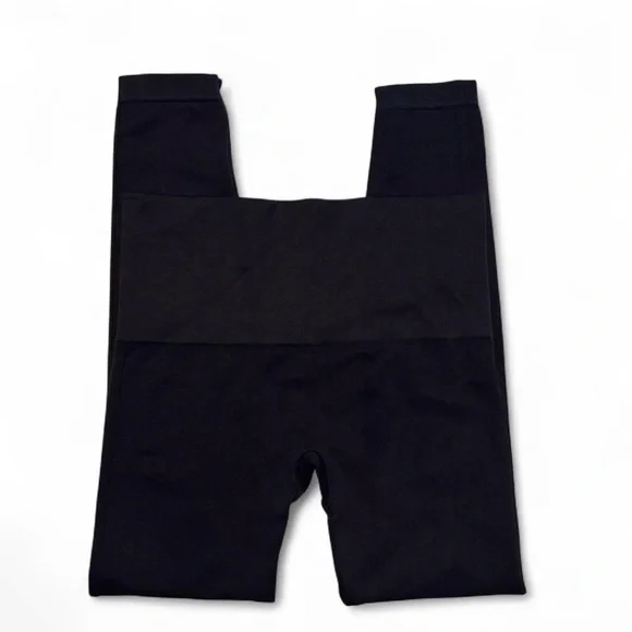 SPANX Women's Large Look At Me Now Seamless Leggings Black - Picture 2 of 5